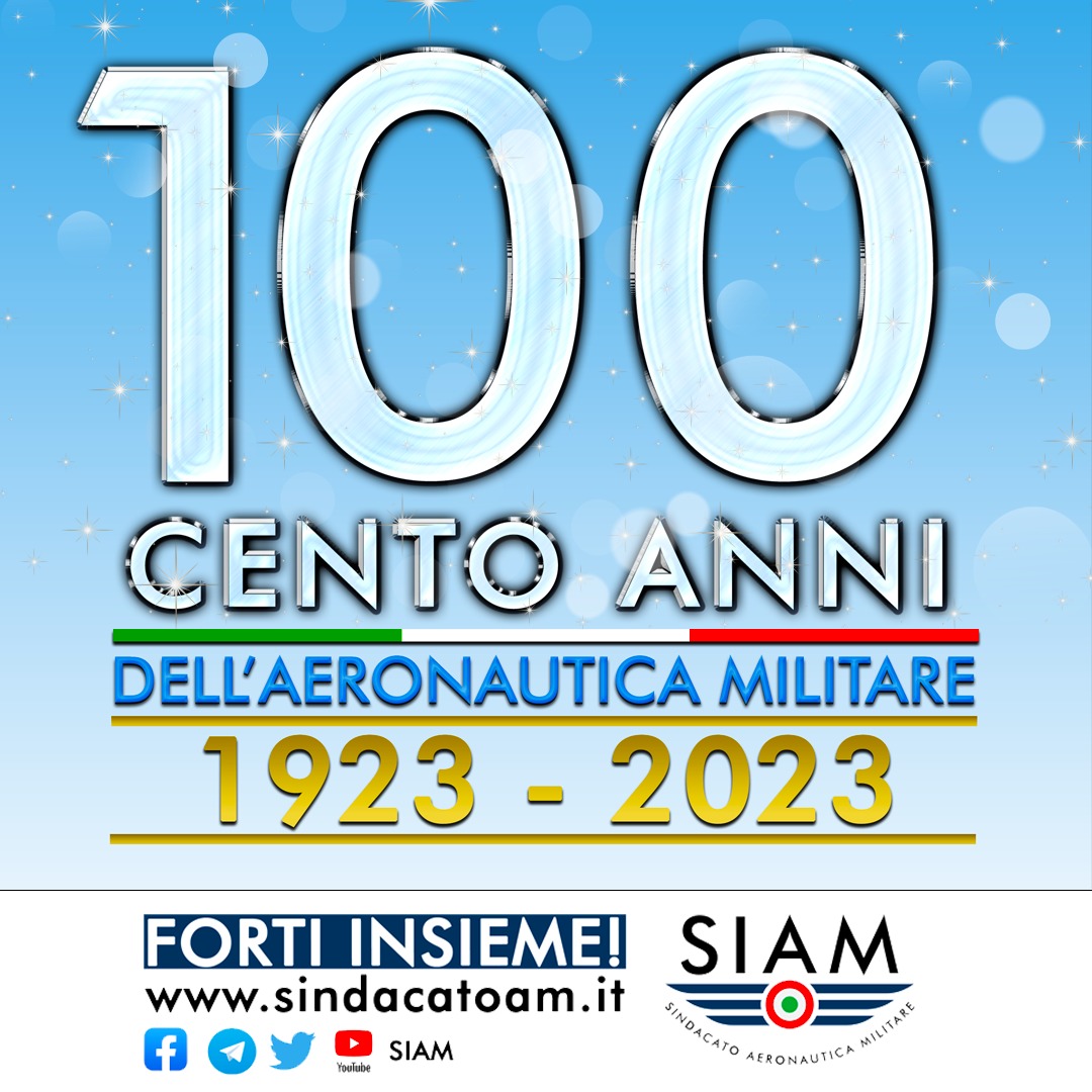 100 ANNI DI STORIA DELL' AERONAUTICA MILITARE. 100 ANNI DI STORIA DEL ...